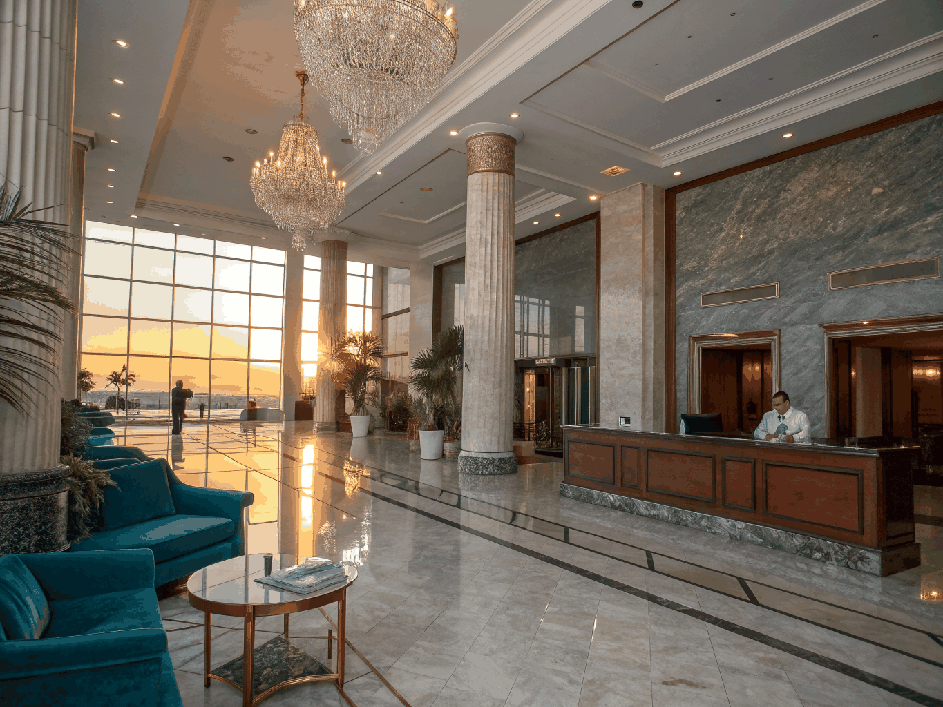 Historic palace converted into a luxury hotel